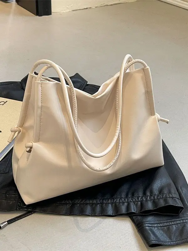 Black Leather Shoulder Bag for Women 2025 New - Image 8
