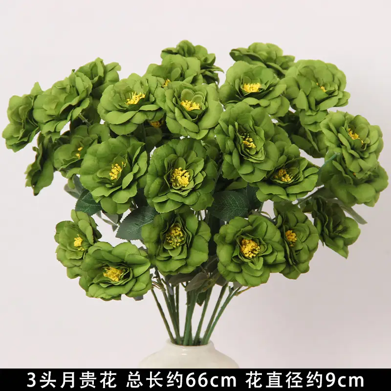 Artificial Green Plant Flowers for Weddings, Silk Flowers, Lily of the Valley, Dragon Whisker Grass, Wedding Flower Arrangements, Green Leaf Grass Decoration, Green Flowers