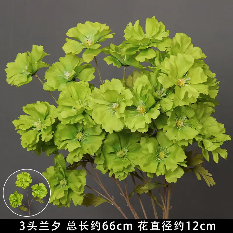 Artificial Green Plant Flowers for Weddings, Silk Flowers, Lily of the Valley, Dragon Whisker Grass, Wedding Flower Arrangements, Green Leaf Grass Decoration, Green Flowers