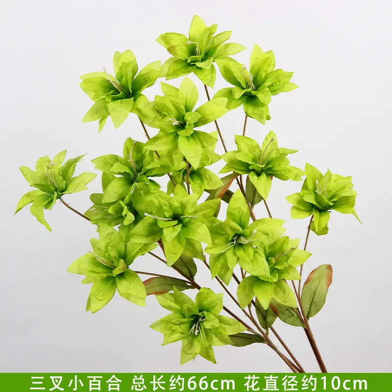 Artificial Green Plant Flowers for Weddings, Silk Flowers, Lily of the Valley, Dragon Whisker Grass, Wedding Flower Arrangements, Green Leaf Grass Decoration, Green Flowers