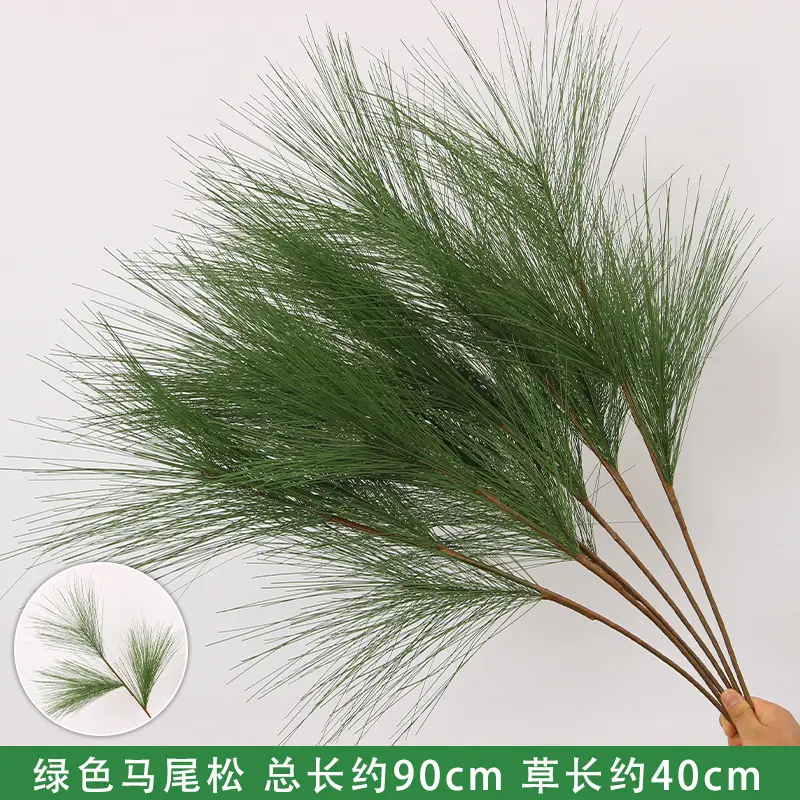 Artificial Green Plant Flowers for Weddings, Silk Flowers, Lily of the Valley, Dragon Whisker Grass, Wedding Flower Arrangements, Green Leaf Grass Decoration, Green Flowers