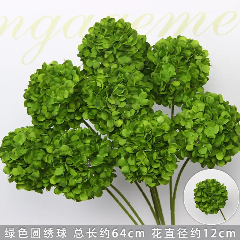 Artificial Green Plant Flowers for Weddings, Silk Flowers, Lily of the Valley, Dragon Whisker Grass, Wedding Flower Arrangements, Green Leaf Grass Decoration, Green Flowers