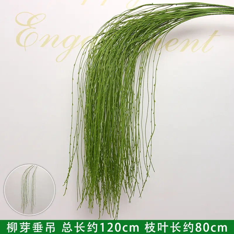 Artificial Green Plant Flowers for Weddings, Silk Flowers, Lily of the Valley, Dragon Whisker Grass, Wedding Flower Arrangements, Green Leaf Grass Decoration, Green Flowers