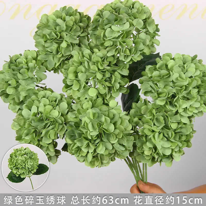 Artificial Green Plant Flowers for Weddings, Silk Flowers, Lily of the Valley, Dragon Whisker Grass, Wedding Flower Arrangements, Green Leaf Grass Decoration, Green Flowers