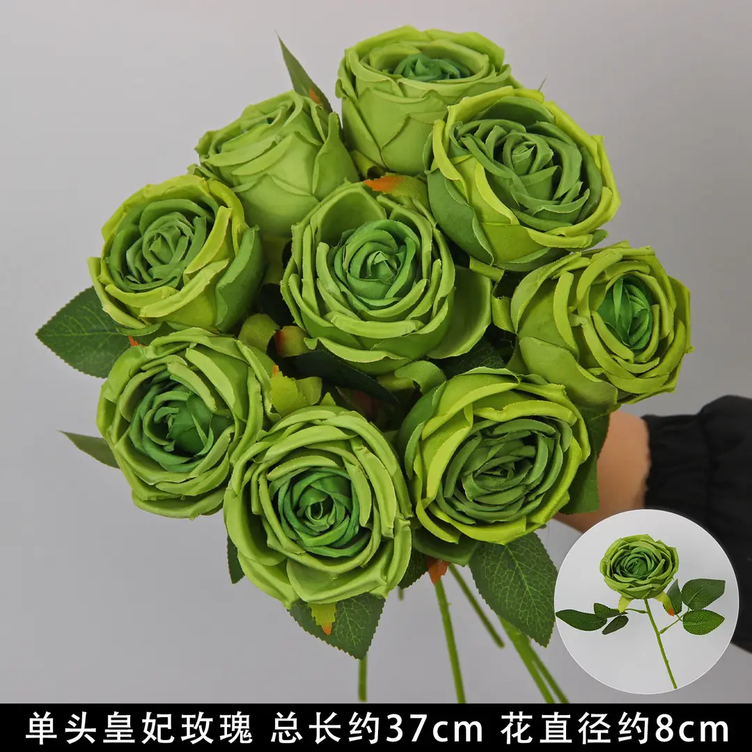 Artificial Green Plant Flowers for Weddings, Silk Flowers, Lily of the Valley, Dragon Whisker Grass, Wedding Flower Arrangements, Green Leaf Grass Decoration, Green Flowers