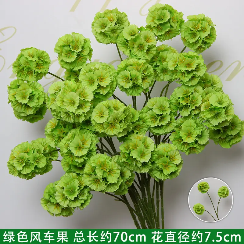 Artificial Green Plant Flowers for Weddings, Silk Flowers, Lily of the Valley, Dragon Whisker Grass, Wedding Flower Arrangements, Green Leaf Grass Decoration, Green Flowers
