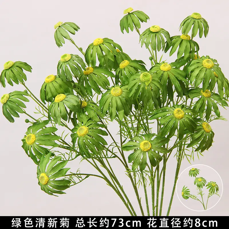 Artificial Green Plant Flowers for Weddings, Silk Flowers, Lily of the Valley, Dragon Whisker Grass, Wedding Flower Arrangements, Green Leaf Grass Decoration, Green Flowers