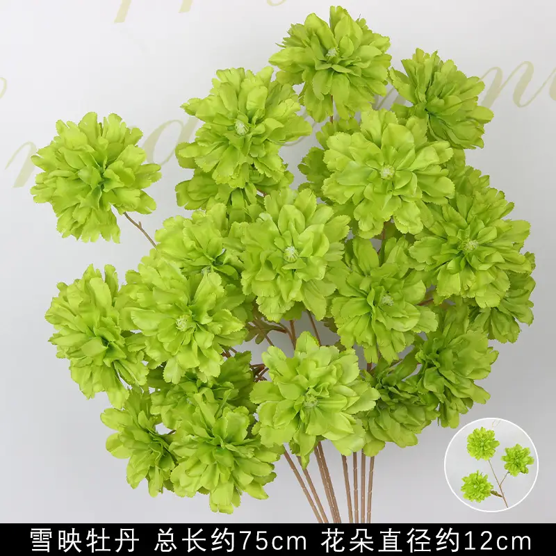 Artificial Green Plant Flowers for Weddings, Silk Flowers, Lily of the Valley, Dragon Whisker Grass, Wedding Flower Arrangements, Green Leaf Grass Decoration, Green Flowers
