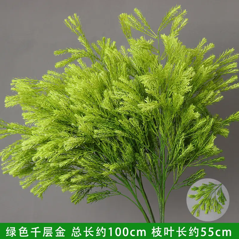 Artificial Green Plant Flowers for Weddings, Silk Flowers, Lily of the Valley, Dragon Whisker Grass, Wedding Flower Arrangements, Green Leaf Grass Decoration, Green Flowers