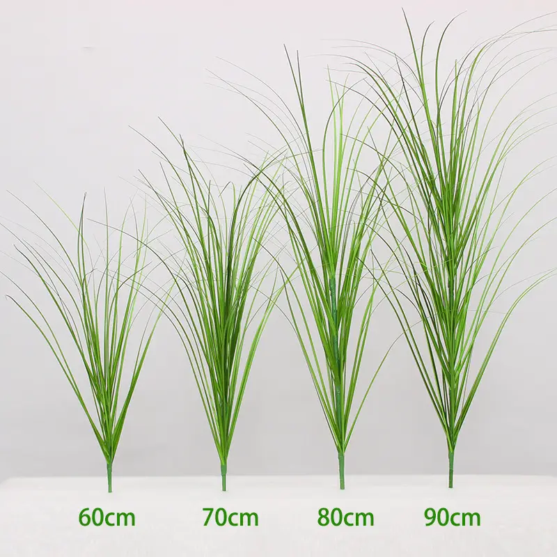 Artificial Green Plant Flowers for Weddings, Silk Flowers, Lily of the Valley, Dragon Whisker Grass, Wedding Flower Arrangements, Green Leaf Grass Decoration, Green Flowers