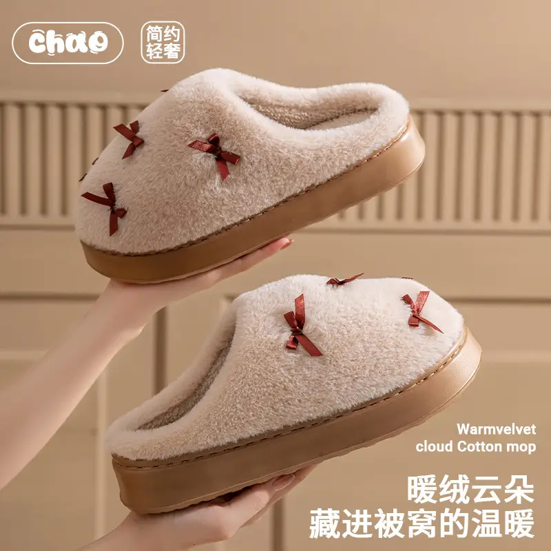 Winter Plush Cotton Boot for Men Women Warm Closed-Toe - Image 8