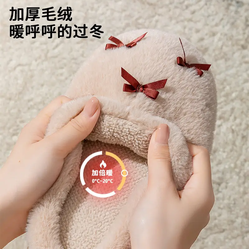 Winter Plush Cotton Boot for Men Women Warm Closed-Toe - Image 9
