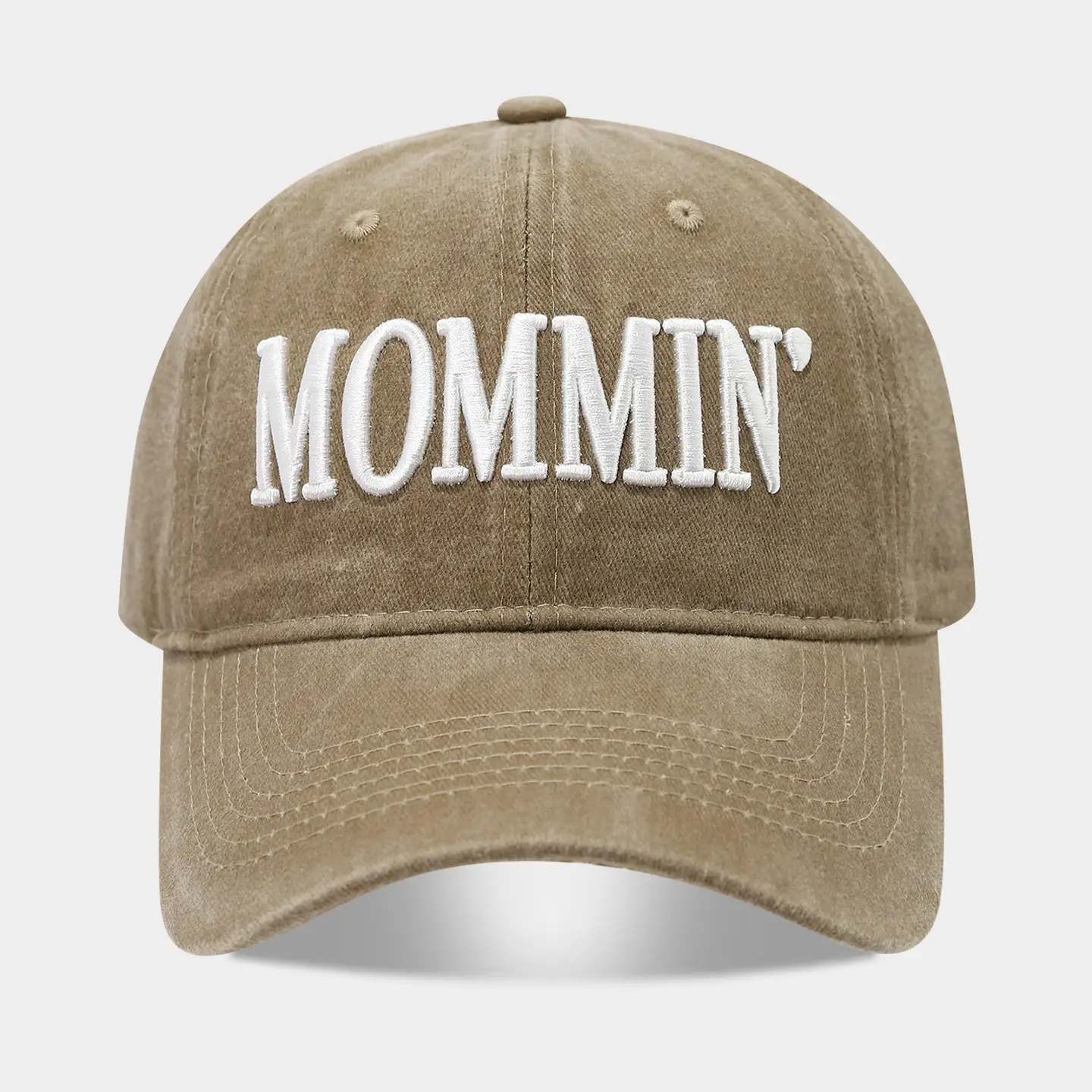 Purple Mommin Embroidered Baseball Cap for Women - Image 4