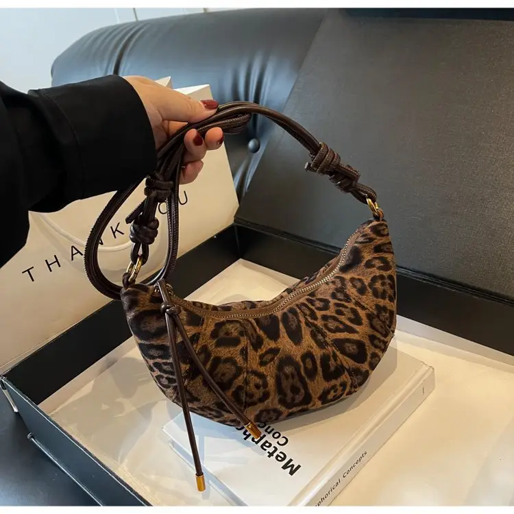 Leopard Print Crossbody Bag for Women Autumn 2026 - Image 8