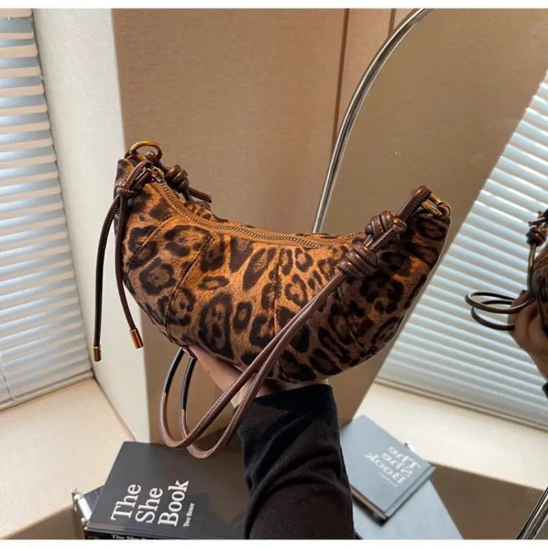 Leopard Print Crossbody Bag for Women Autumn 2026 - Image 2