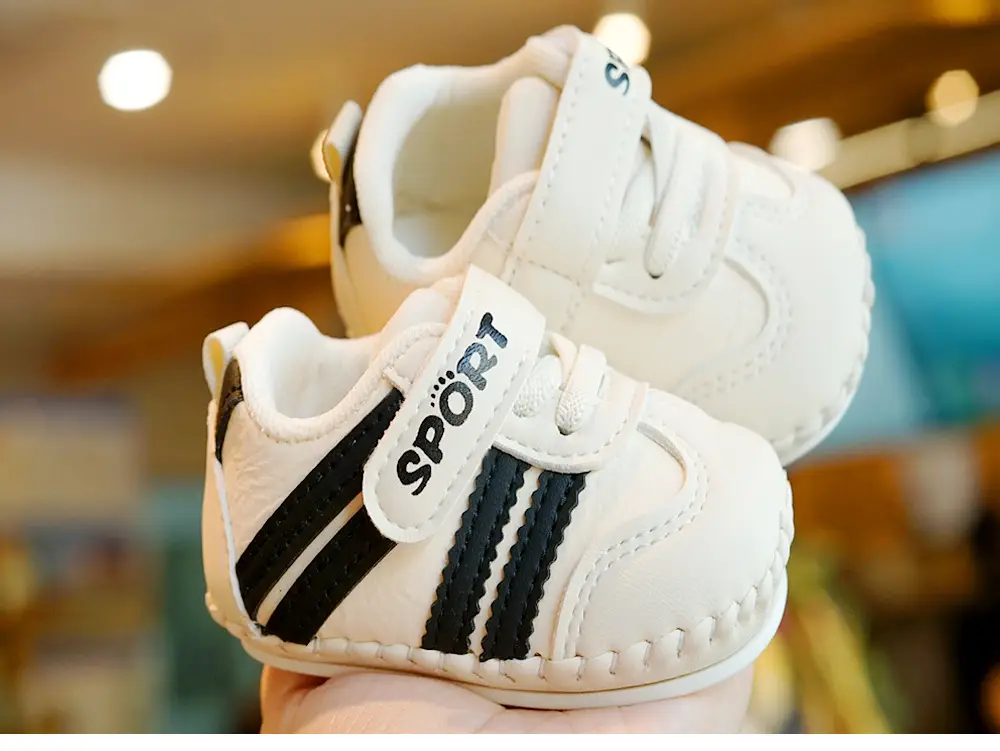 Baby Shoes White Soft Sole Beginner 0-1Yr — feature 4