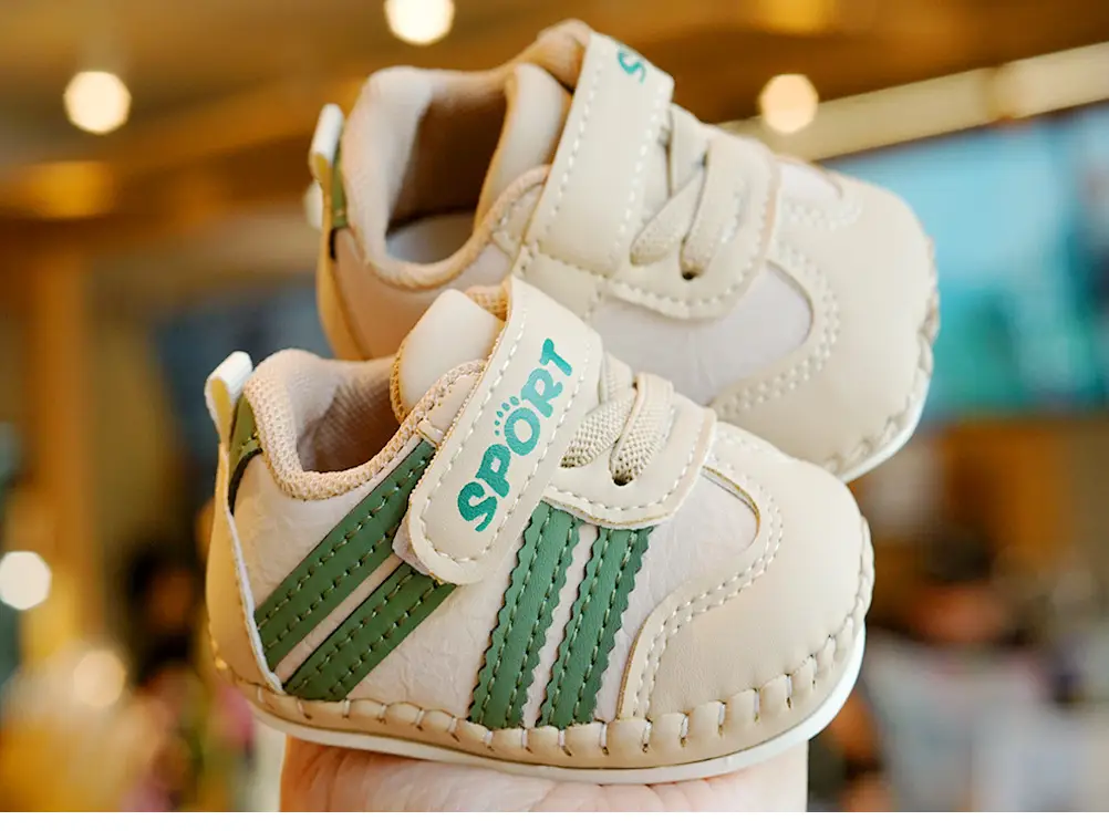 Baby Shoes White Soft Sole Beginner 0-1Yr — feature 8