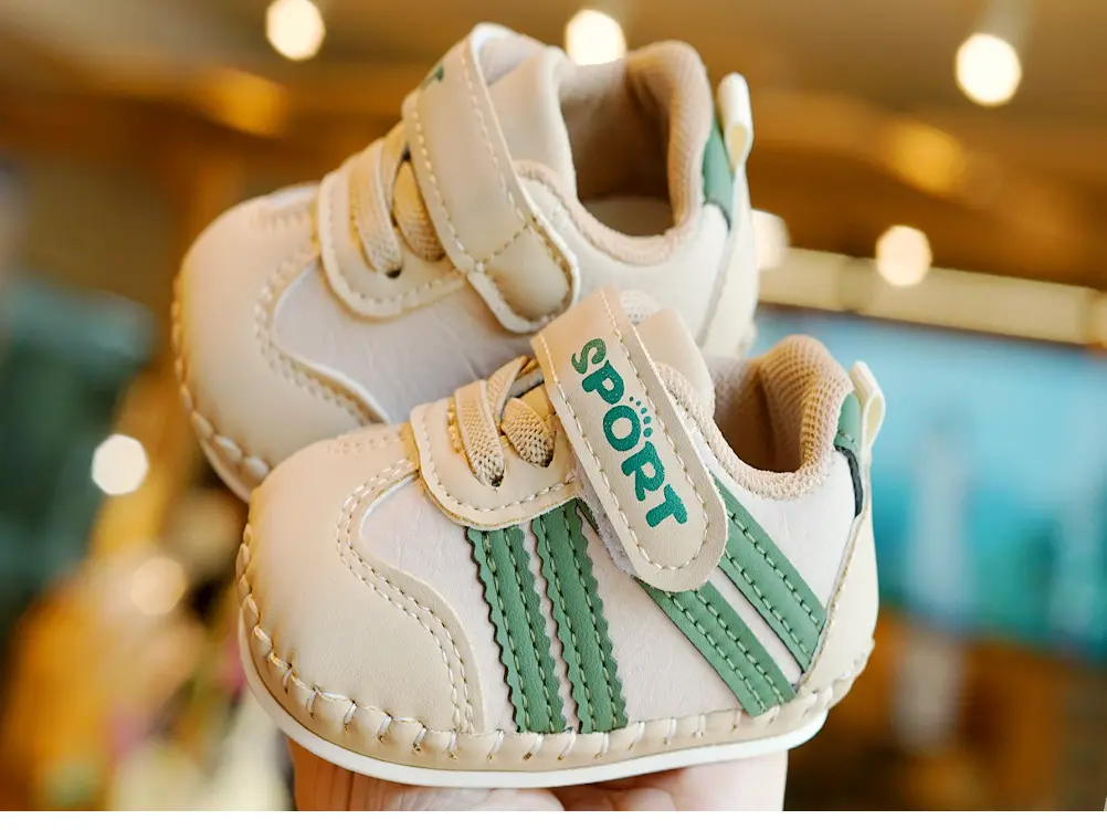 Baby Shoes White Soft Sole Beginner 0-1Yr — feature 9