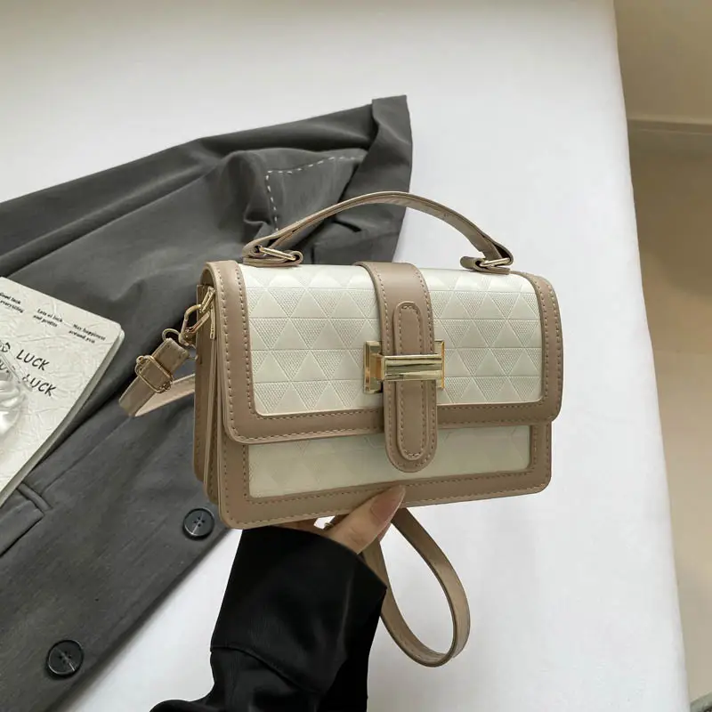 2025 Girl's Western Style Women's Bag Contrasting Color - Image 4