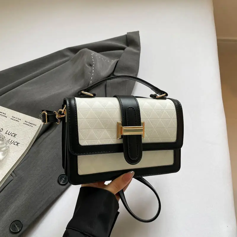 2025 Girl's Western Style Women's Bag Contrasting Color - Image 5