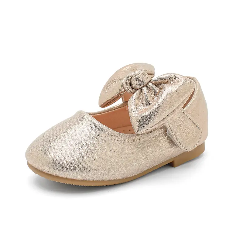 Baby Gold Glitter Toddler Shoes European Style
