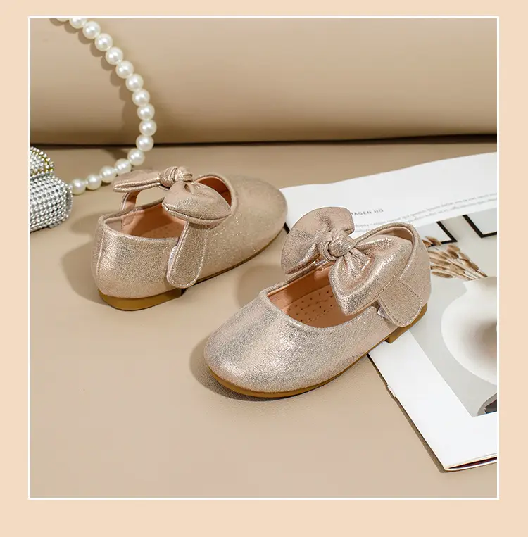 Baby Gold Glitter Toddler Shoes European Style — feature 10