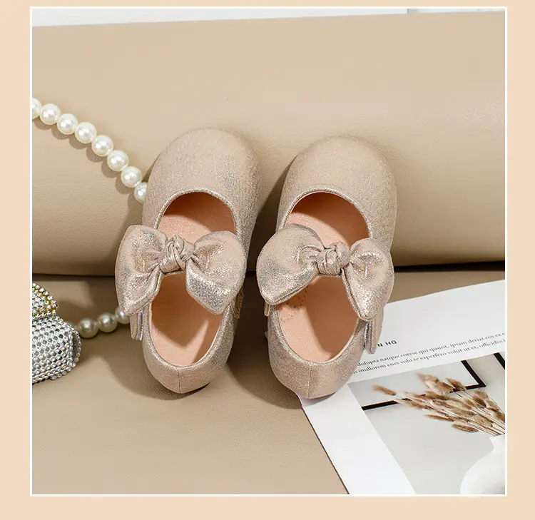 Baby Gold Glitter Toddler Shoes European Style — feature 11