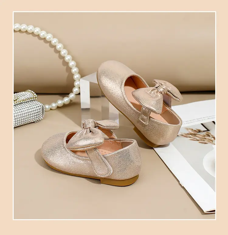 Baby Gold Glitter Toddler Shoes European Style — feature 12