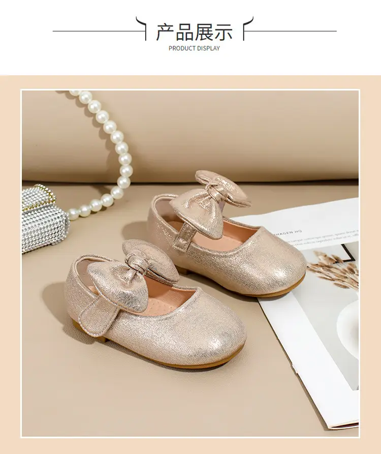 Baby Gold Glitter Toddler Shoes European Style — feature 6