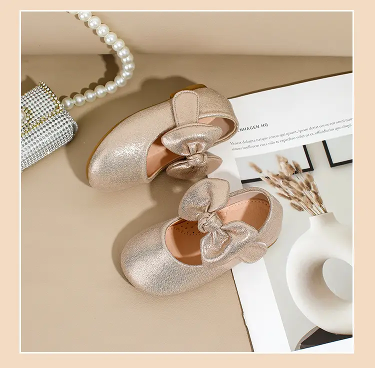 Baby Gold Glitter Toddler Shoes European Style — feature 8
