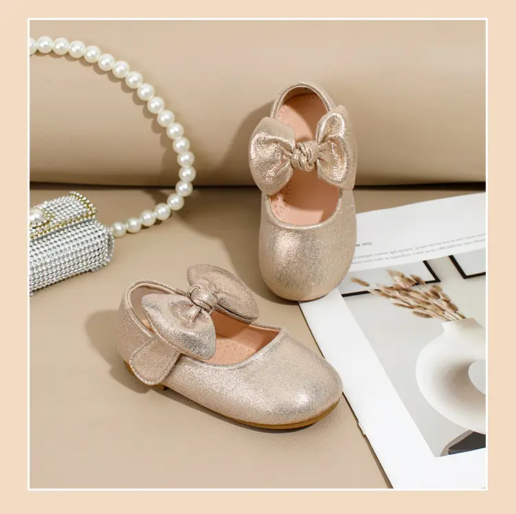 Baby Gold Glitter Toddler Shoes European Style — feature 9
