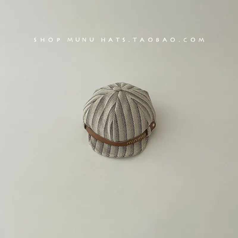Autumn Winter Kids Hats Peaked Cap British Beret