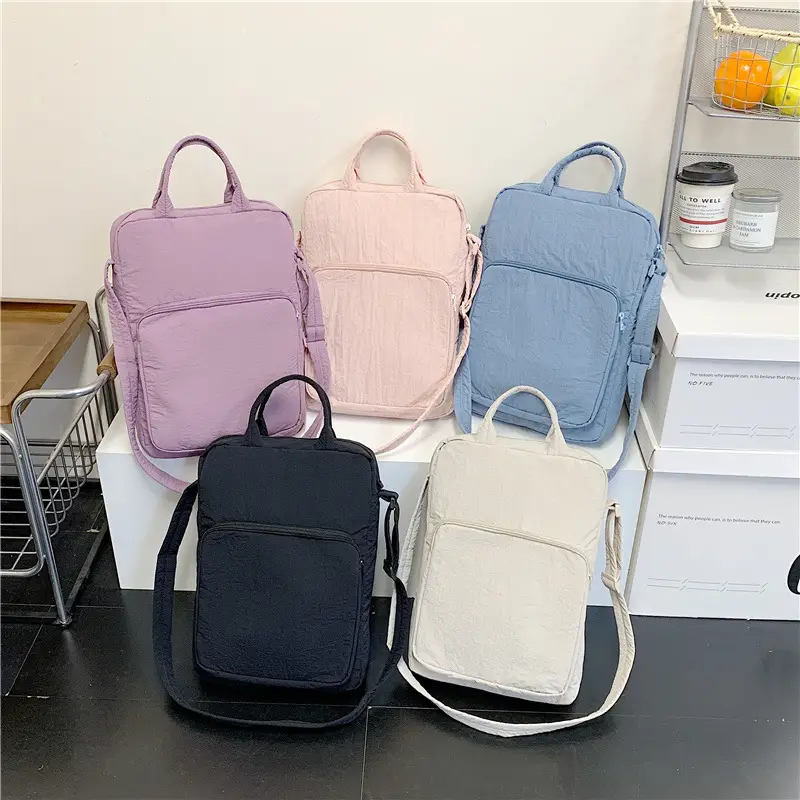Light Blue Satchel Shoulder Bag for Women 2025 - Image 9