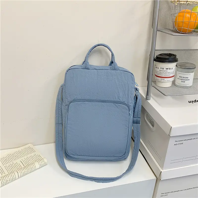 Light Blue Satchel Shoulder Bag for Women 2025 - Image 3