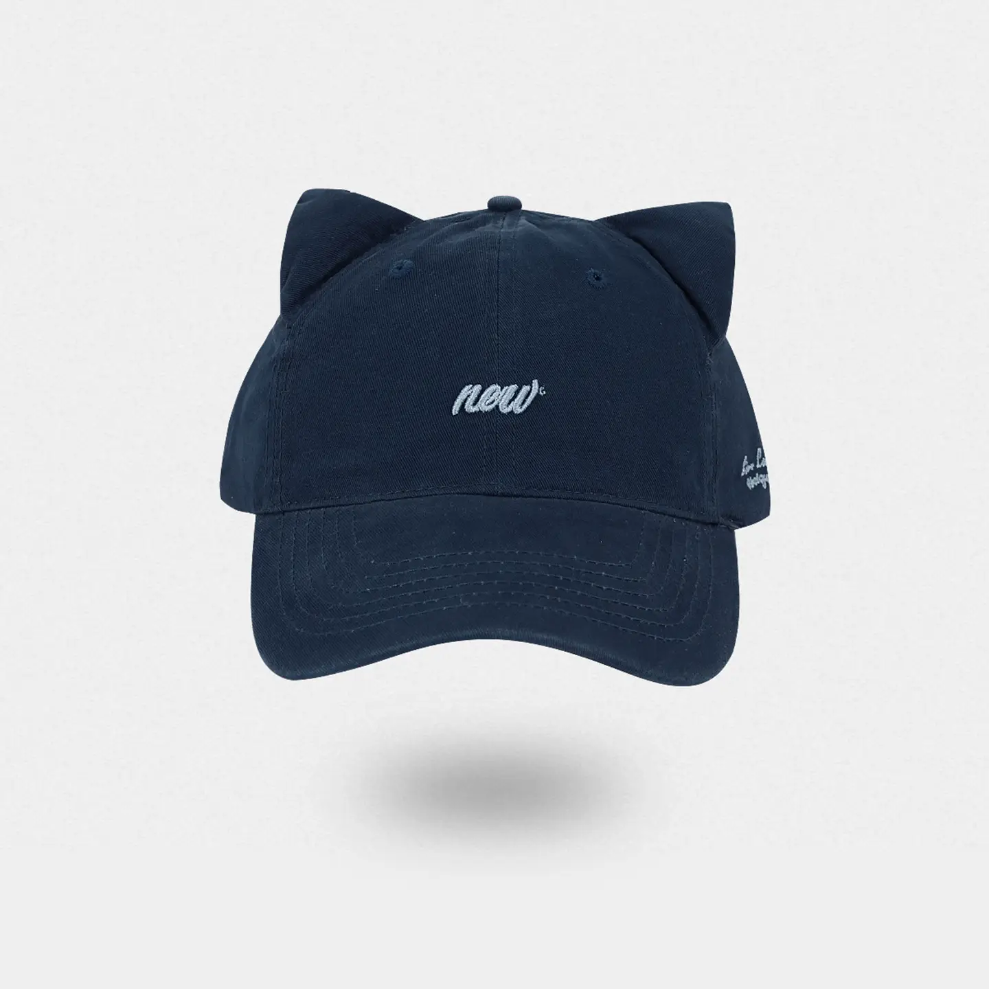 Brown Cat Ear Duckbill Cap for Women - Image 3