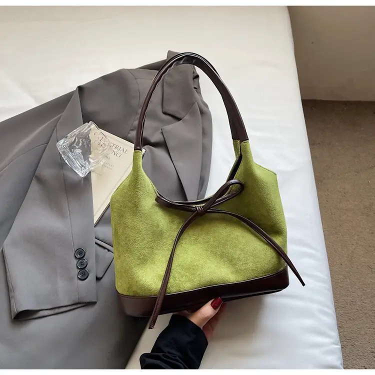 Large Capacity Women's Tote Bag with Bow — feature 21