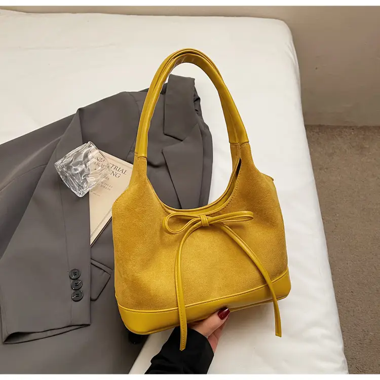 Large Capacity Women's Tote Bag with Bow — feature 24