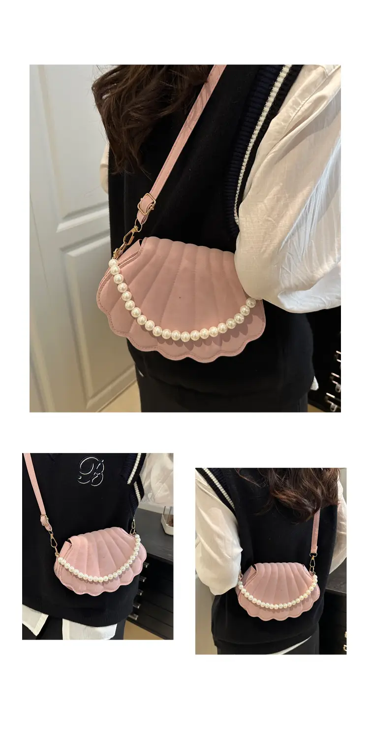 Pearl Embossed Crossbody Bag for Women — feature 9