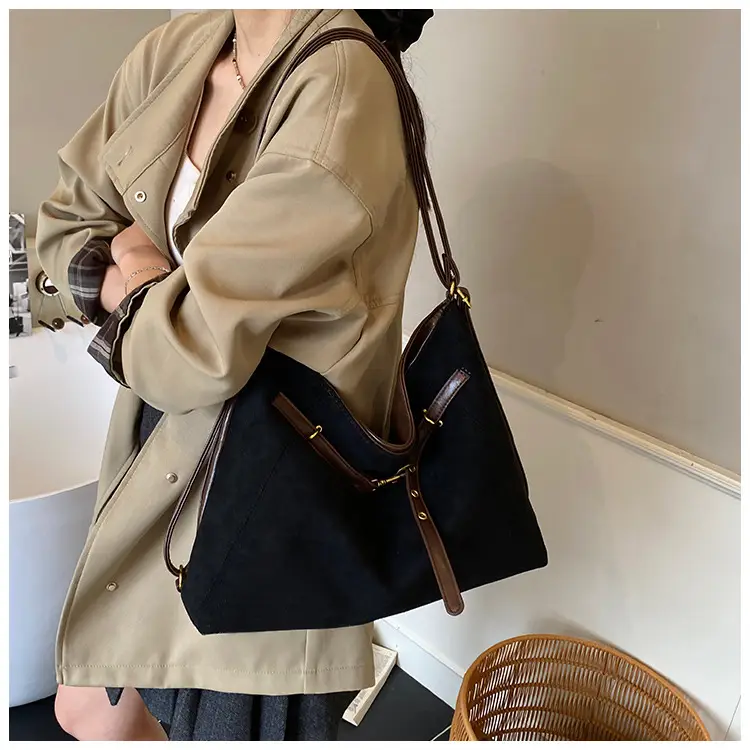 Maillard Suede Shoulder Messenger Bag Brown 2024 — feature 24