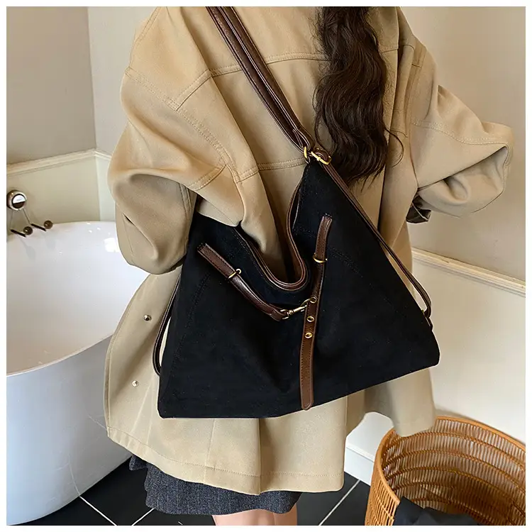 Maillard Suede Shoulder Messenger Bag Brown 2024 — feature 25