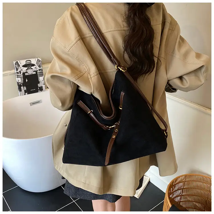 Maillard Suede Shoulder Messenger Bag Brown 2024 — feature 26
