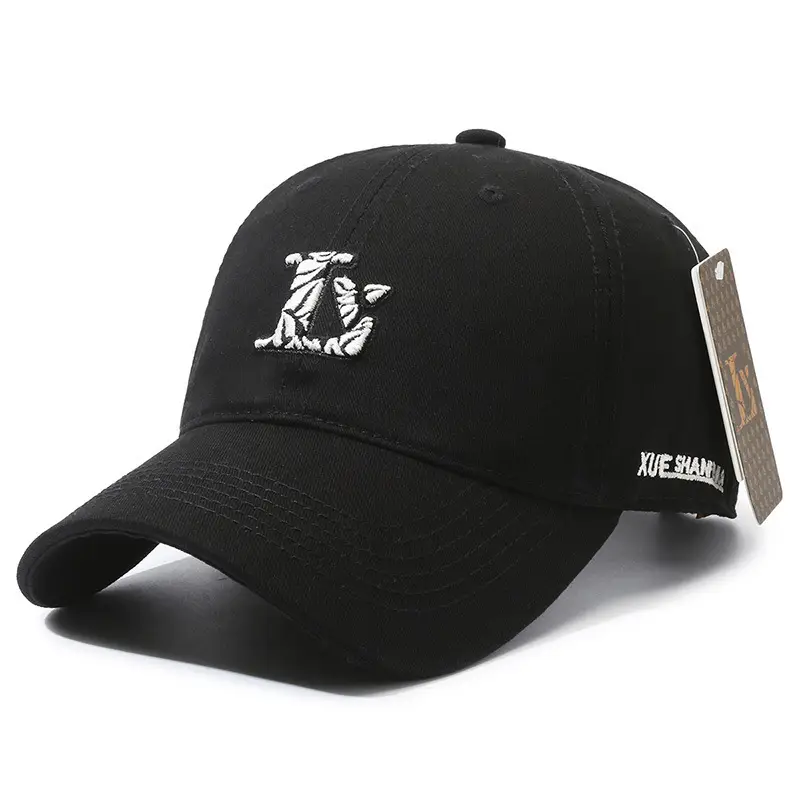 Brown Yiyi Hat with Ny&La Embroidery for Men - Image 9