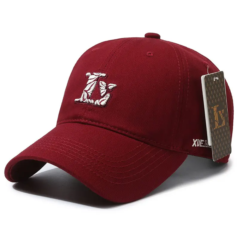 Brown Yiyi Hat with Ny&La Embroidery for Men - Image 10