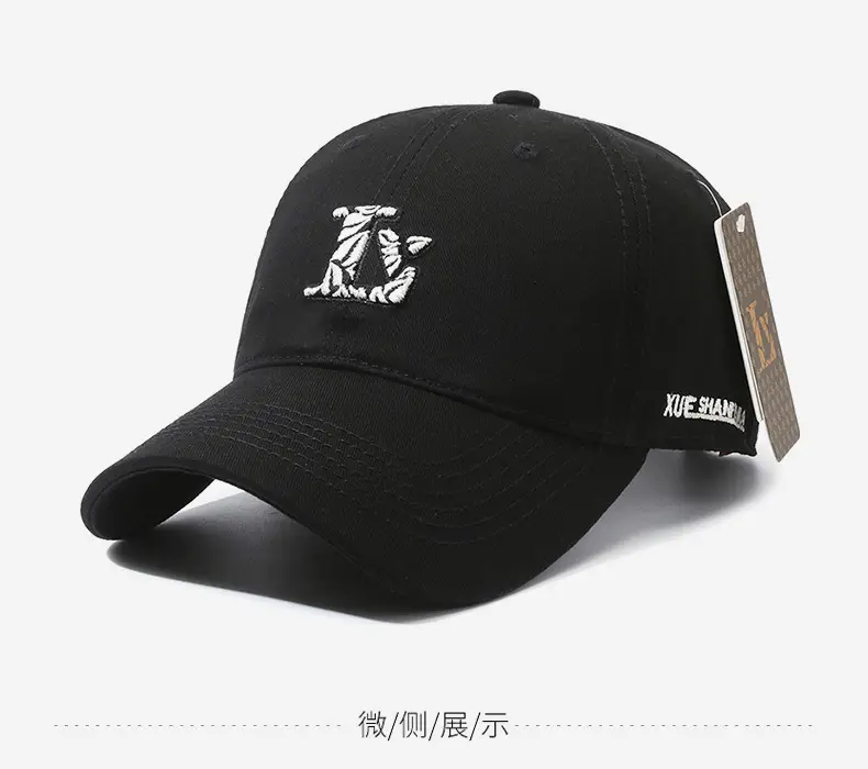 Brown Yiyi Hat with Ny&La Embroidery for Men — feature 9