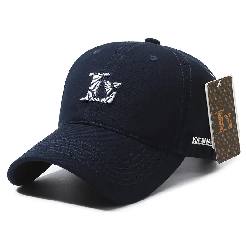 Brown Yiyi Hat with Ny&La Embroidery for Men - Image 7