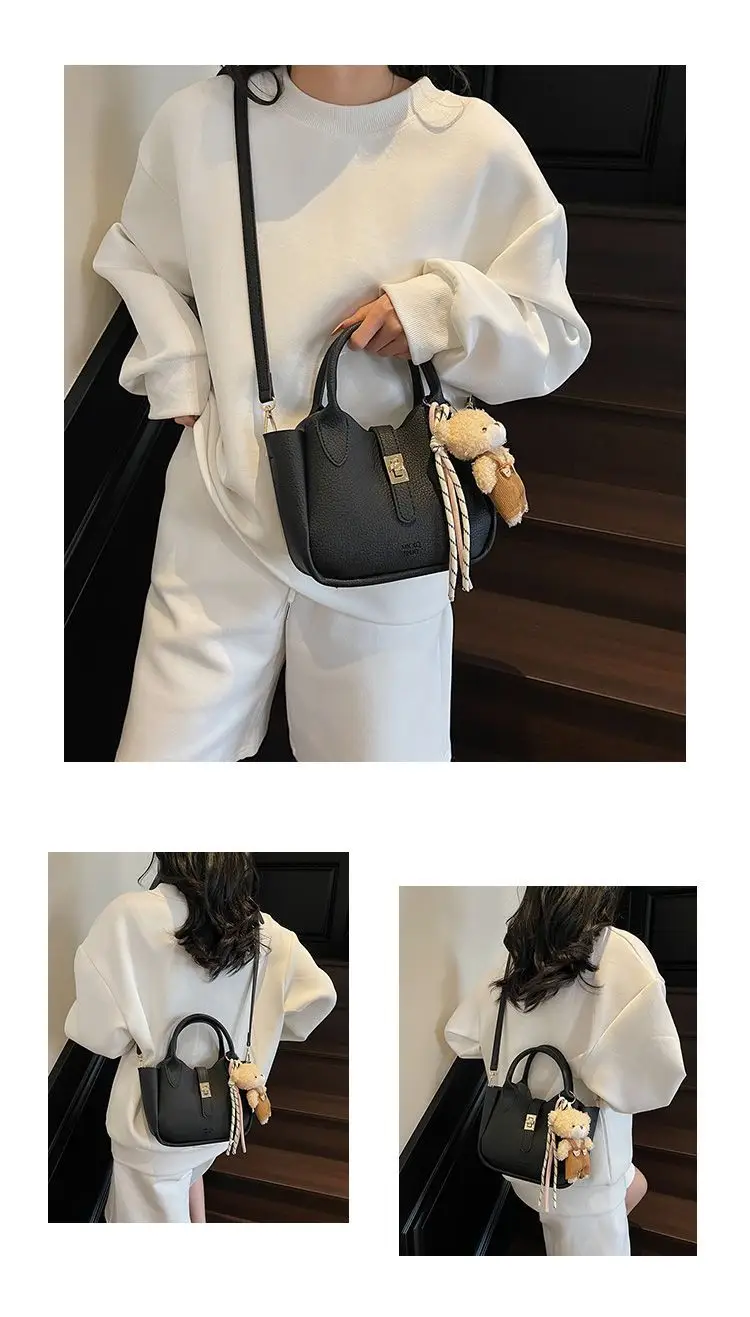 Women's Beige Leather Shoulder Crossbody Bag 2026 — feature 14