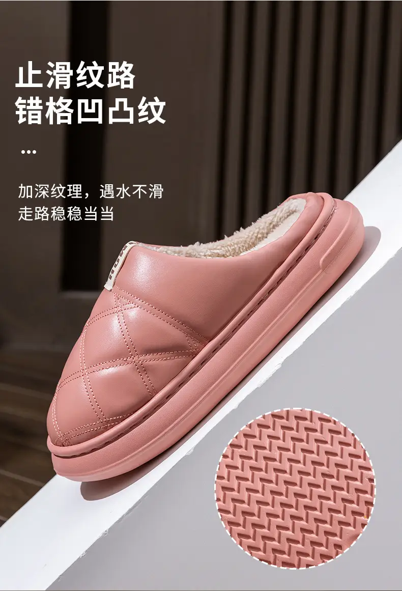 Elderly Cotton Slippers Warm Thick-Soled Winter 2025 — feature 5