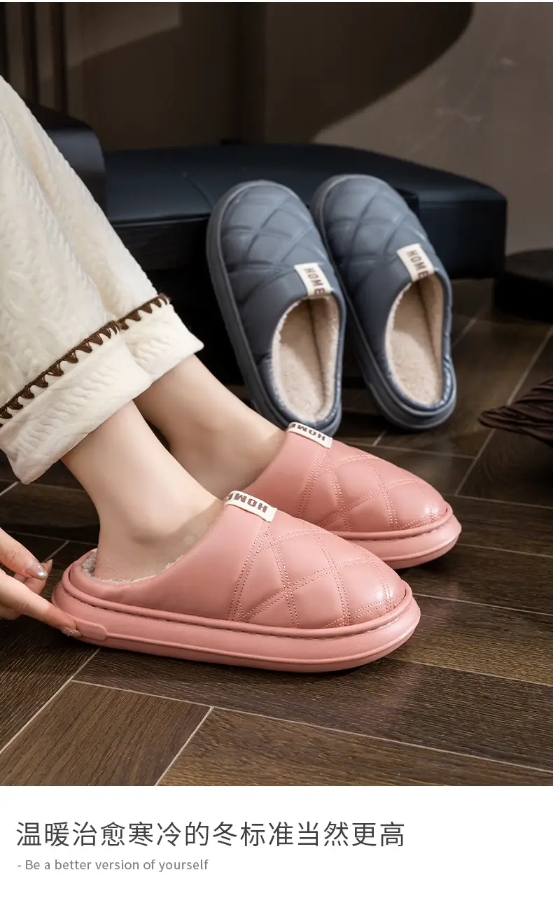 Elderly Cotton Slippers Warm Thick-Soled Winter 2025 — feature 9