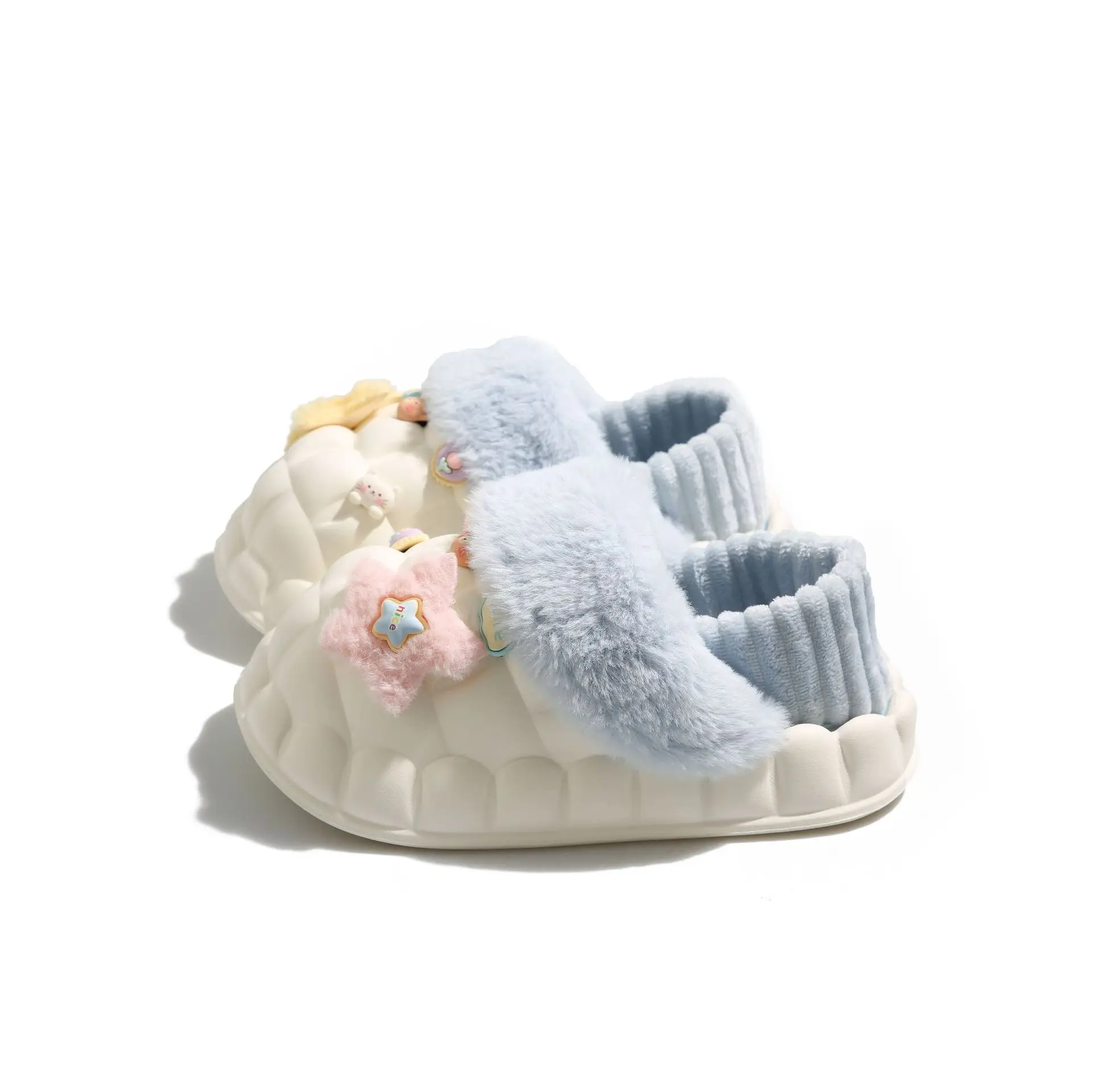Eva Non-Slip Cotton Slippers Women Winter Soft Sole - Image 11