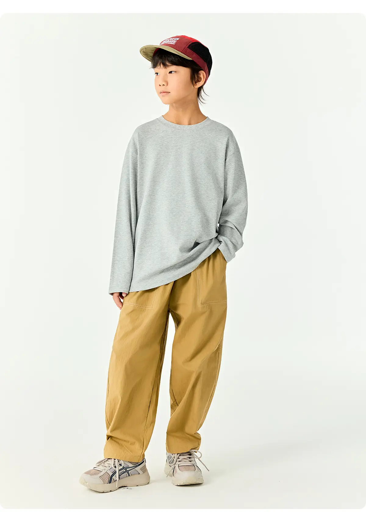 Kids Japanese Style T-Shirt Set Solid Color Base — feature 25